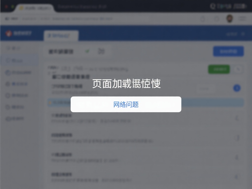 页面加载慢：&nbsp;如果页面加载缓慢，通常是因为缓存或网