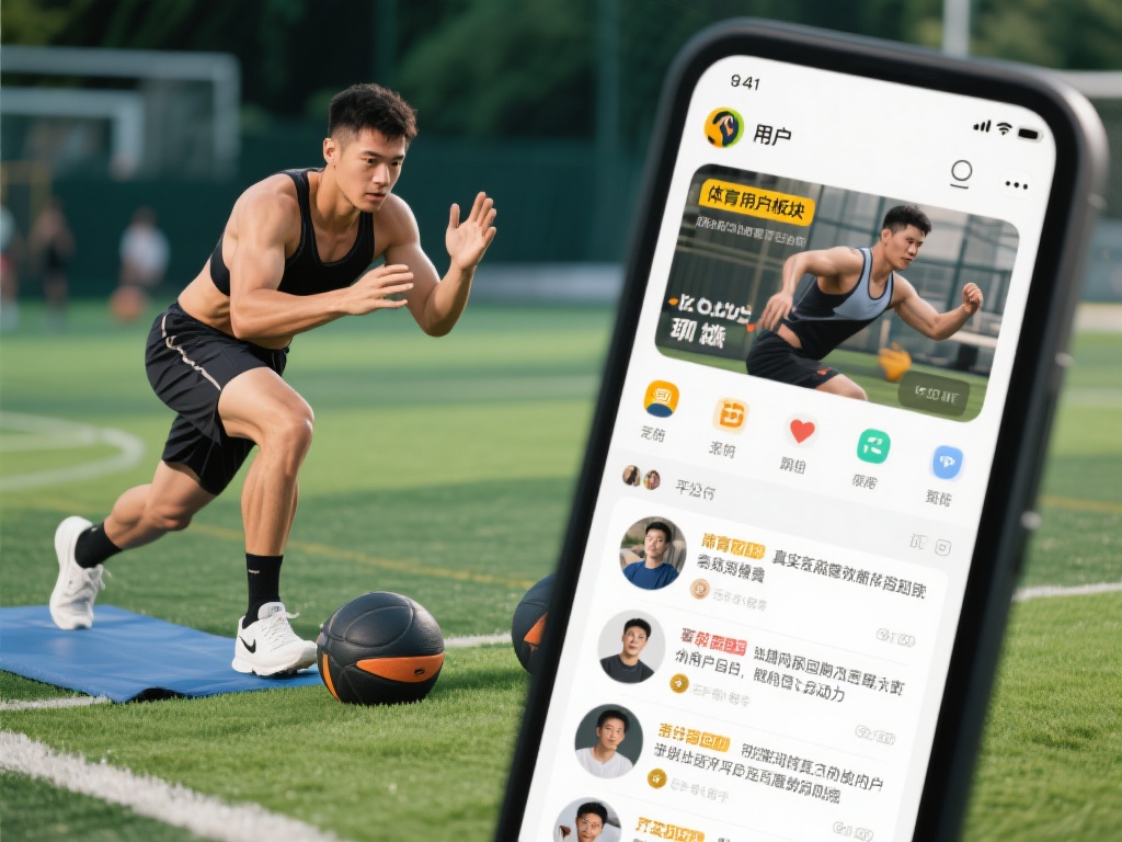 例如，有用户在体育板块分享了自己独创的运动训练方法