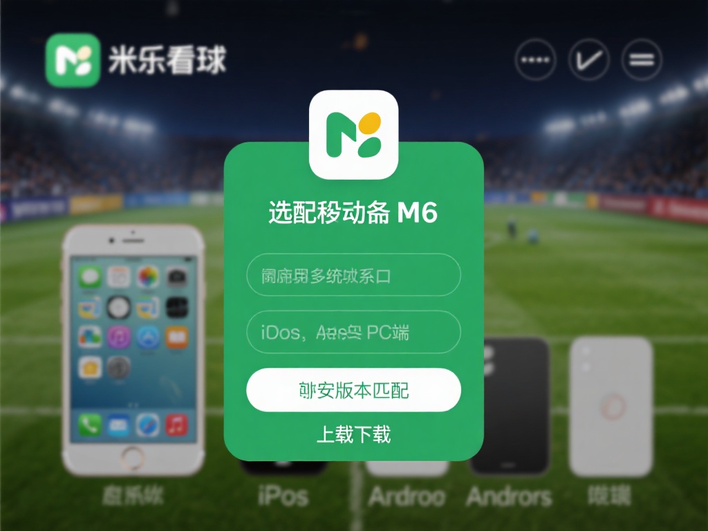 选择适配设备类型
米乐看球M6兼容多个端口，包括