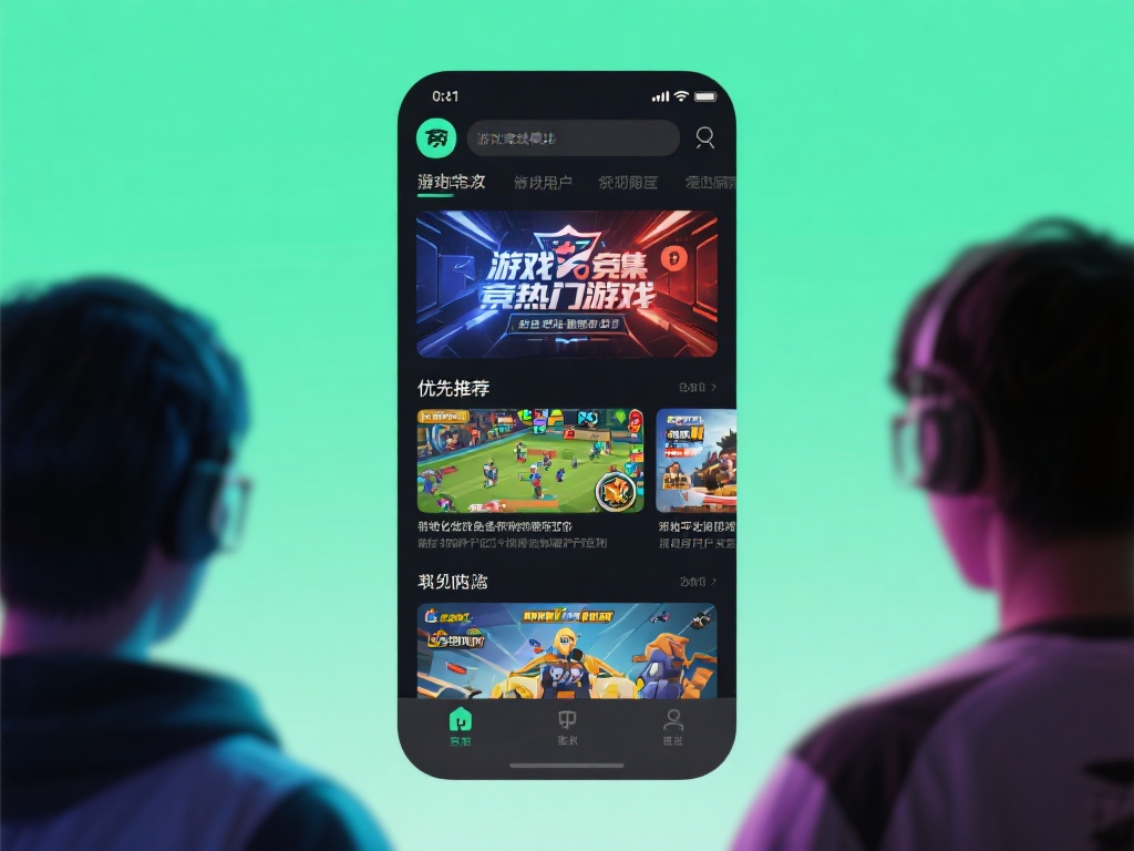 游戏竞技模块是这款应用的一大亮点，它集合了大量热门